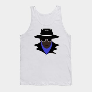 Lady Black (afro): A Cybersecurity Design Tank Top